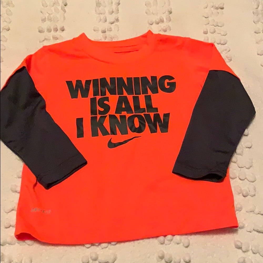 Nike dri fit top